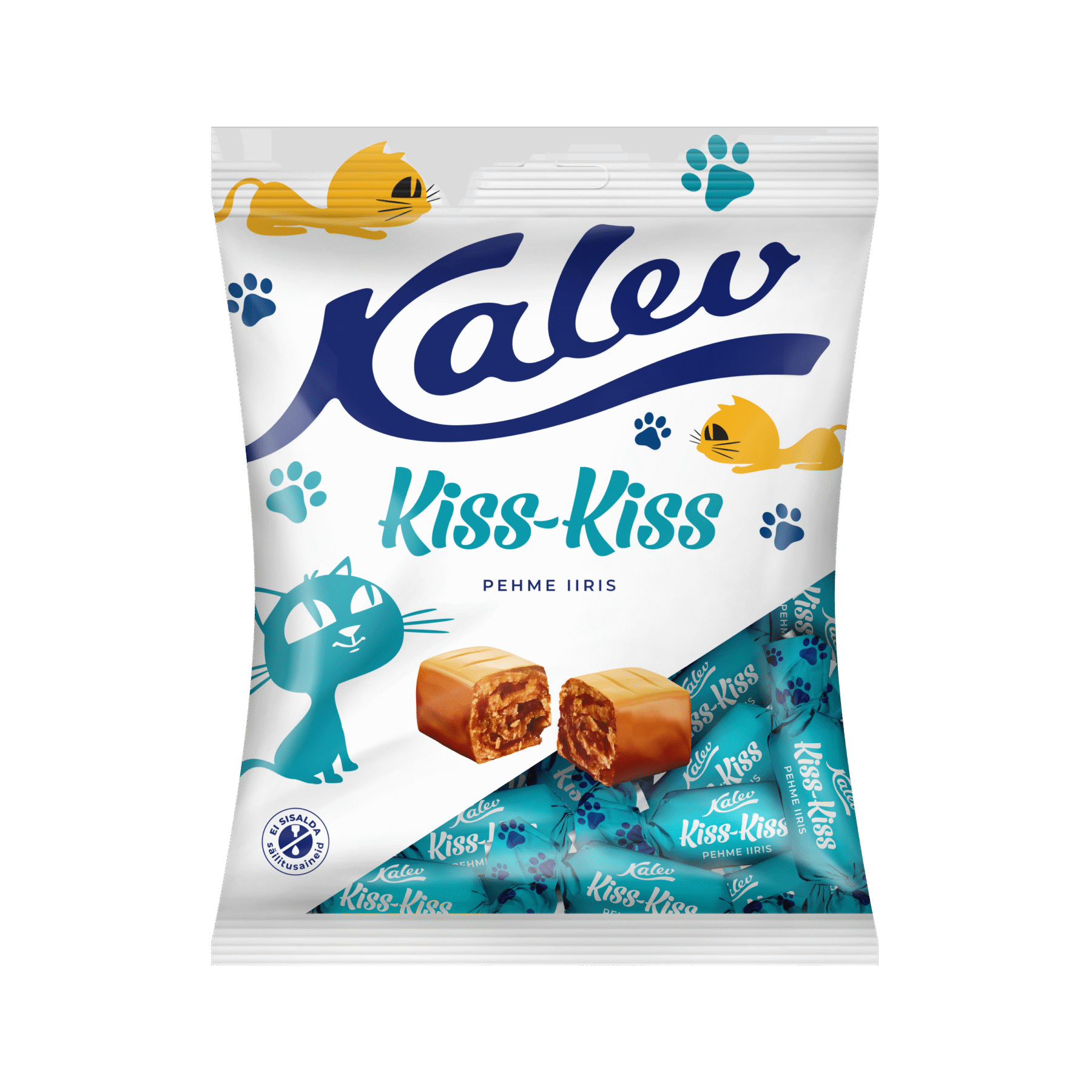 Tootepilt tootele Kalev Kiss-Kiss pehme iiris 150g x 21