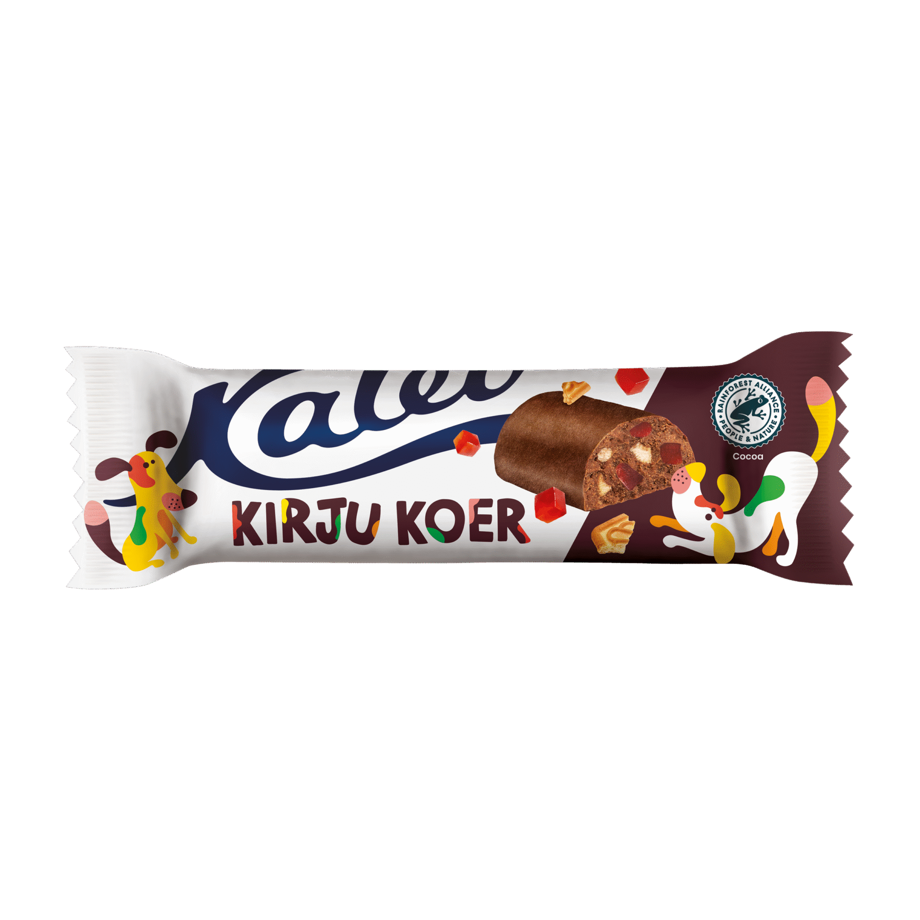 Kalev Kirju koer kakaobatoon küpsise ja marmelaadiga​ 36g x 16