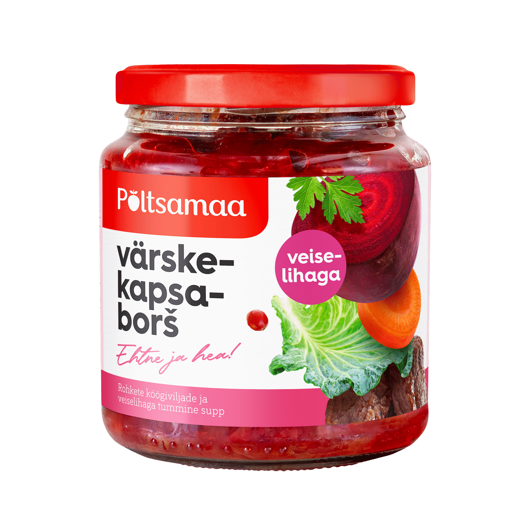 Põltsamaa Värskekapsaborš veiselihaga 530g x 6