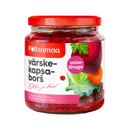 Põltsamaa Värskekapsaborš veiselihaga 530g x 6