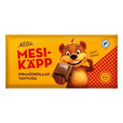 Mesikäpp молочный шоколад с вафлями 270г x 10