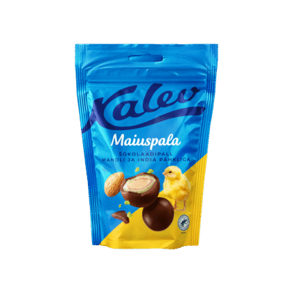 Maiuspala šokolaadipall mandli ja india pähkliga 140g x 18