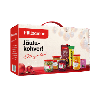 Tootepilt tootele Põltsamaa Jõulukohver x 1