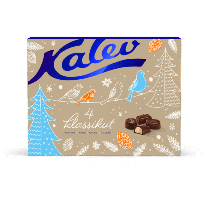 „4 klassikut“ valik šokolaadikomme 480g x 8