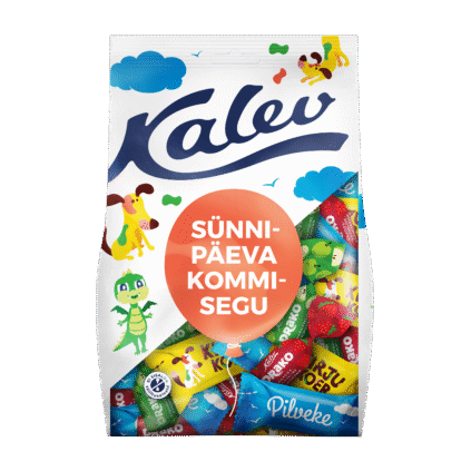 Kalev смешанные конфеты для дня рождения 500г x 8