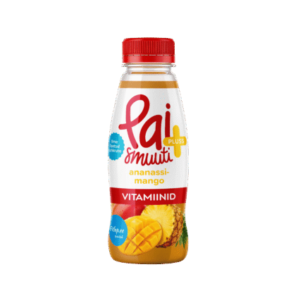 Tootepilt tootele Pai+ Ananassi-mango smuuti B-rühma vitamiinidega 250ml x 10