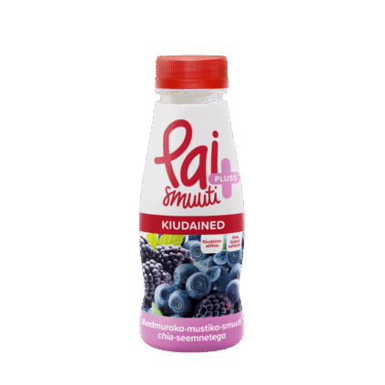 Tootepilt tootele Pai pluss Aedmuraka-mustika smuuti chia-seemnetega 280ml x 10
