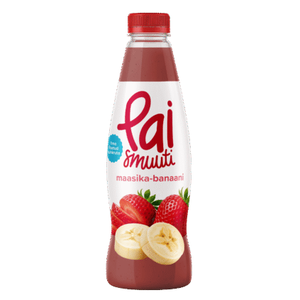Клубнично-банановый смузи Pai 750мл x 6