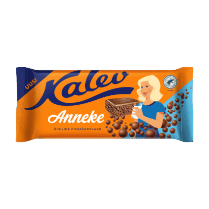 Kalev Anneke пористый молочный шоколад 65г x 13