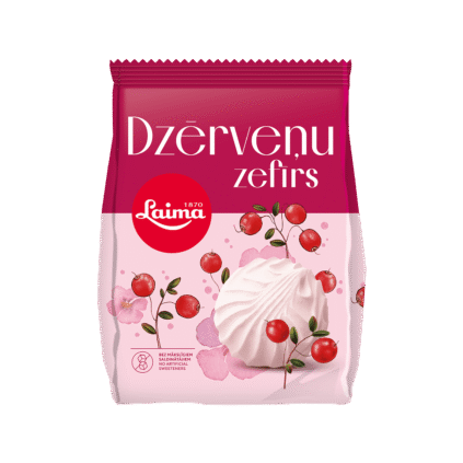 Laima зефир с клюквенным вкусом 200г x 6