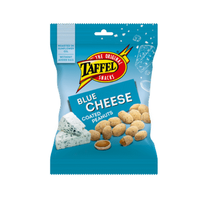 Taffel sinihallitusjuustumaitselised kaetud maapähklid 140g x 11