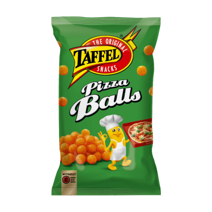 Taffel pitsamaitselised maisipallid 165g x 18