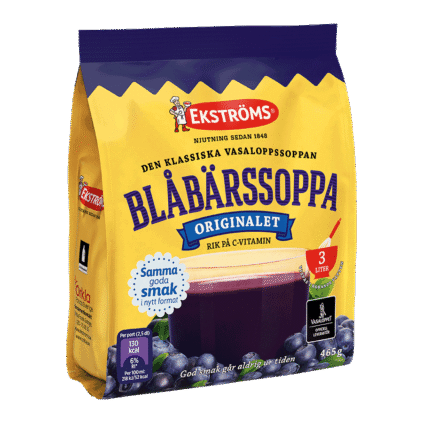 Ekströms Mustikasupp 465g x 6