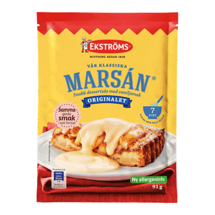 Ekströms Vaniljekaste 91g x 17