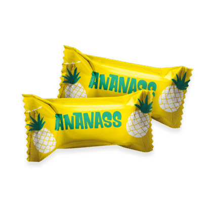 Kalev Ananass ananassimaitselised vahvlikommid kaalu 1kg x 3