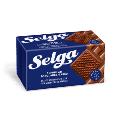 Selga šokolaadimaitselised vormiküpsised 180g x 48