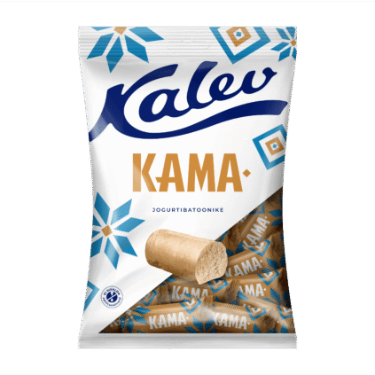 Kalev кама батончик с йогуртом 150г x 21
