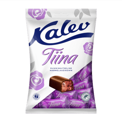 Kalev Tiina мармеладные конфеты с ромовым вкусом 175г x 21