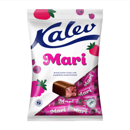 Kalev Mari мармеладные конфеты с ягодным вкусом 175г x 21