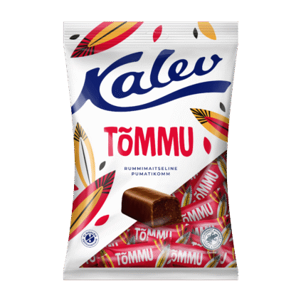 Kalev Tõmmu конфеты с помадкой с ромовым вкусом 175г x 21