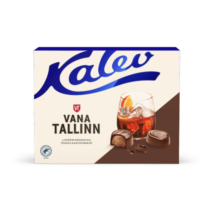Kalev Шоколадные конфеты с кремовой начинкой с ликером Vana Tallinn 122г x 16
