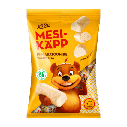 Mesikäpp молочный батончик с вафлями 150г x 21