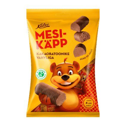 Mesikäpp какао-батончики с вафлями 150г x 21