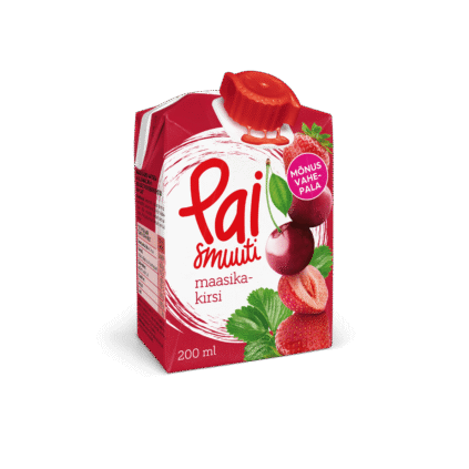 Pai maasika-kirsi smuuti 200ml x 18