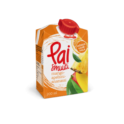 Pai Mango-apelsini-ananassi smuuti 200ml x 18