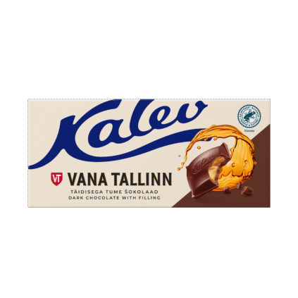 Kalev Vana Tallinn liköörikreemi täidisega tume šokolaad 103g x 13
