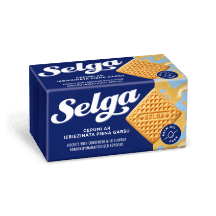 Selga kondenspiimamaitselised vormiküpsised 180g x 48