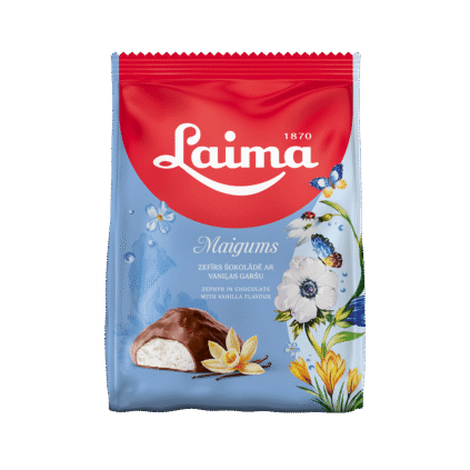 Laima Maigums зефир с ванильным вкусом в шоколаде 175г x 6