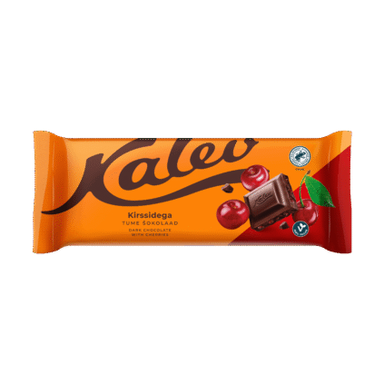 Kalev dark chocolate with cherry 190g x 10