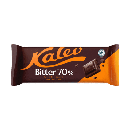 Kalev Bitter 70% tume šokolaad 190g x 10