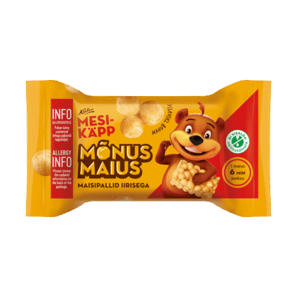 Mesikäpp Mõnus Maius кукурузные шарики с ирисом 25г x 20