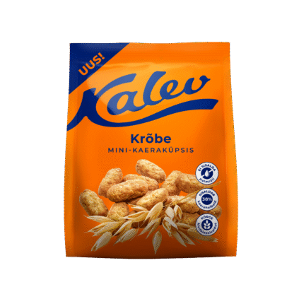 Kalev crispy mini oat biscuits 120g x 14