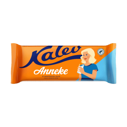 Tootepilt tootele Kalev Anneke piimašokolaad 190g x 10