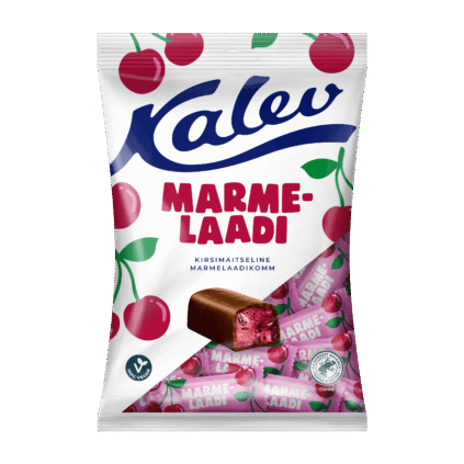 Kalev kirsimaitselised marmelaadikommid 175g x 21