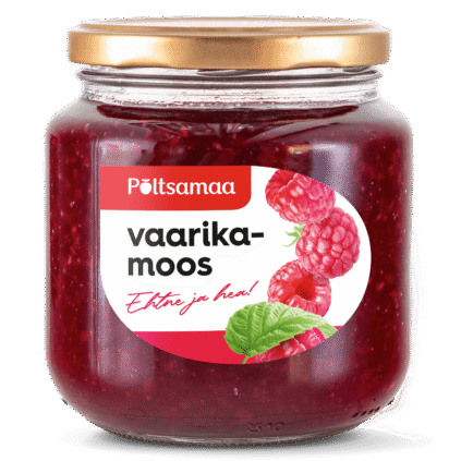 Tootepilt tootele Põltsamaa Vaarikamoos 600g x 6