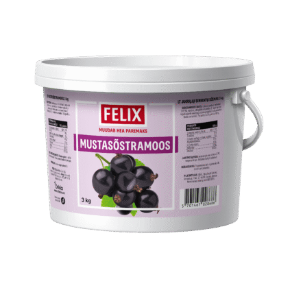 Tootepilt tootele Felix Mustasõstramoos 3kg x 1