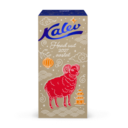 Tootepilt tootele Kalev kommipakk „Head uut aastat” 420g x 12