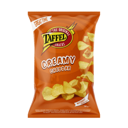 Tootepilt tootele Taffel Cheddari juustu maitselised siledad kartulilaastud 180g x 18