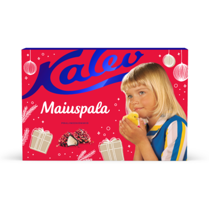 Tootepilt tootele Kalev Maiuspala pralineekommid talvekollektsioon 200g x 8